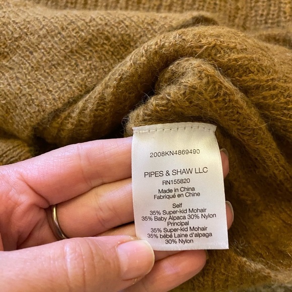 Veronica Beard Women’s Medina Alpaca Blend Sweater Boat Neck Knit Pullover XS - Picture 8 of 8